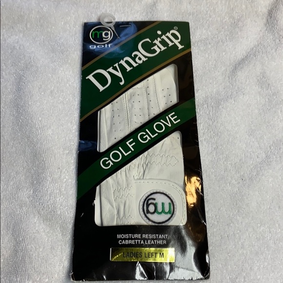 MG Golf Glove Ladies DynaGrip All-Cabretta Leather - Picture 1 of 8